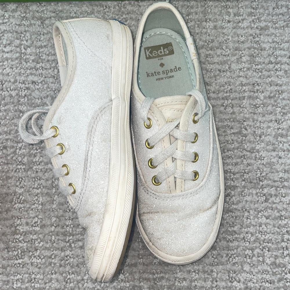 Keds for Kate Spade Kids' Gold Sneakers - Picture 4 of 14